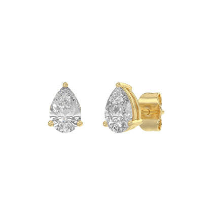 14K Yellow Gold, angled view