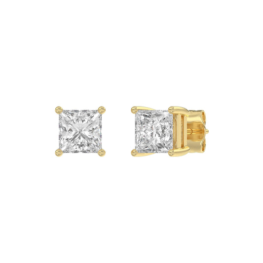 14K Yellow Gold, angled view
