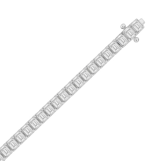 14K White Gold, top view