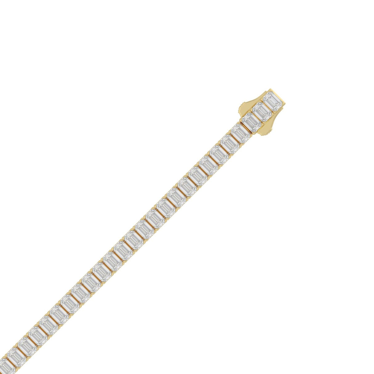 14K Yellow Gold, top view