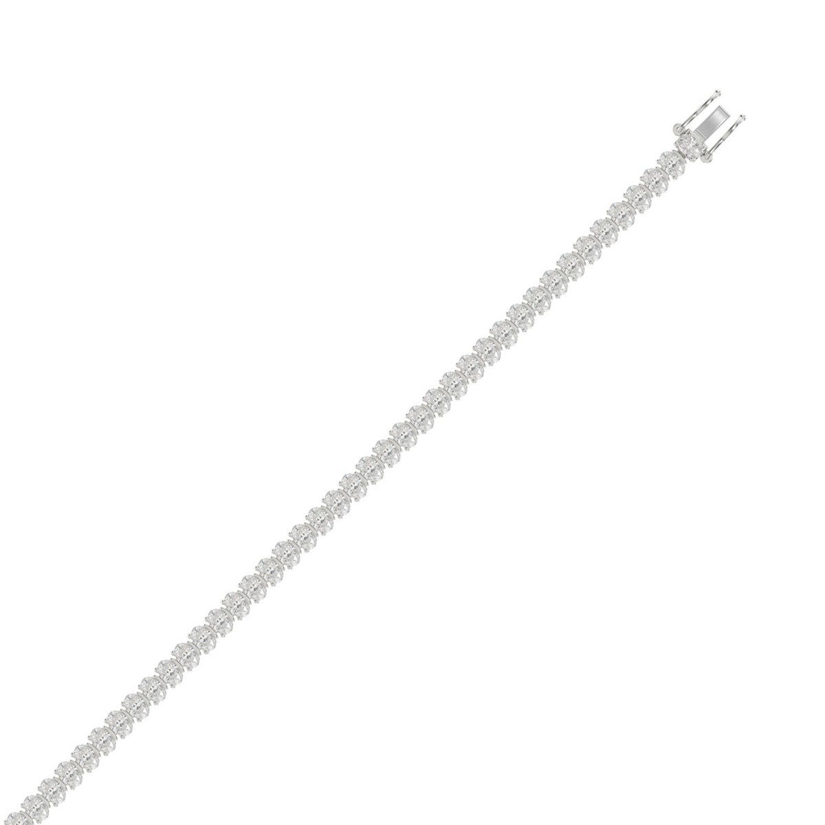 14K White Gold, top view