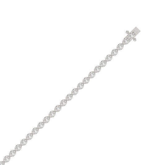 14K White Gold, top view