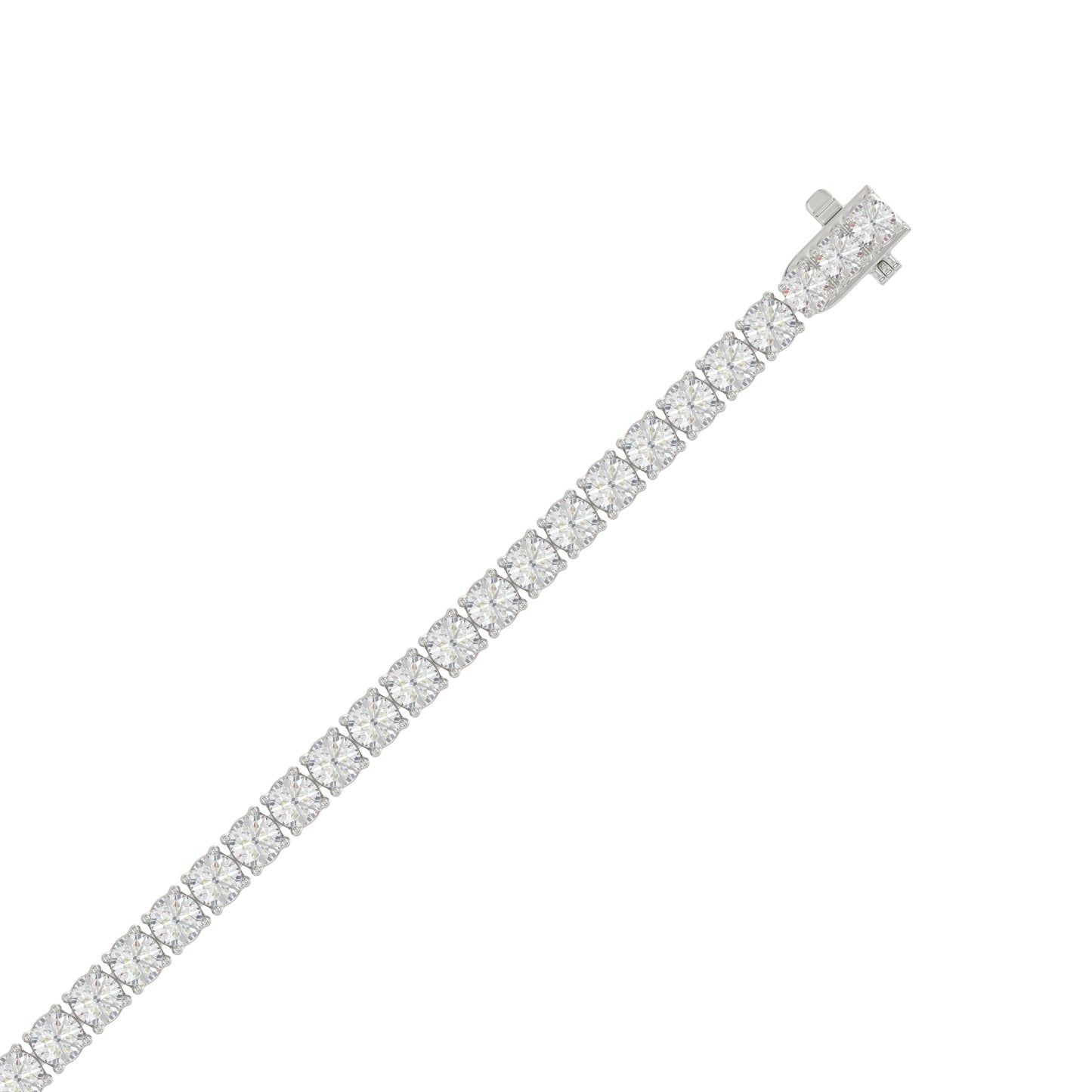 14K White Gold, top view