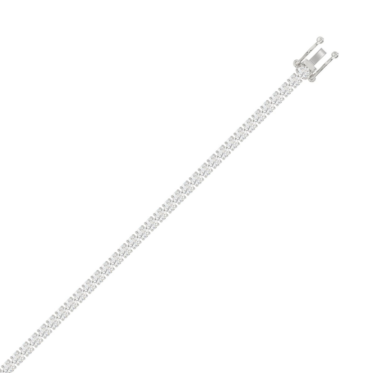 9K White Gold, top view
