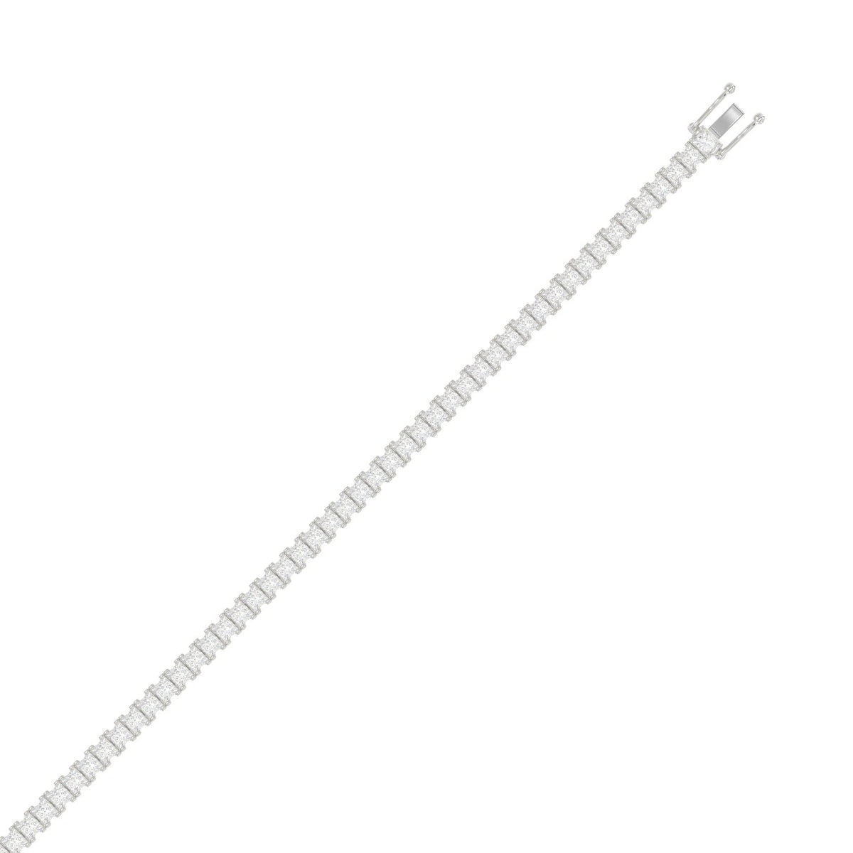 14K White Gold, top view
