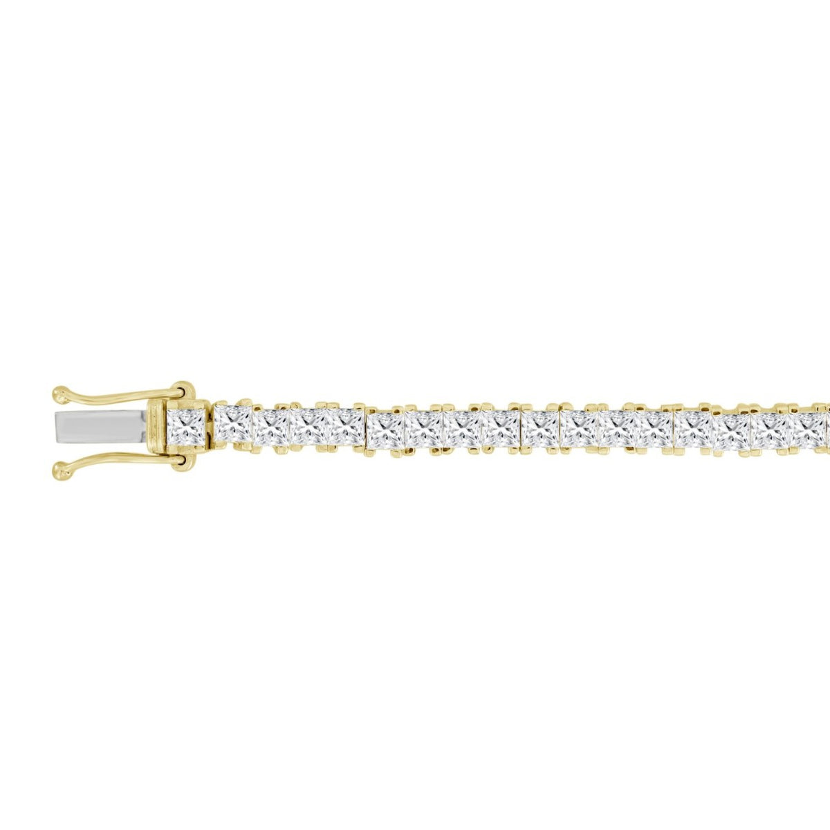 14K Yellow Gold, top view