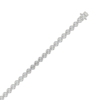 14K White Gold, top view
