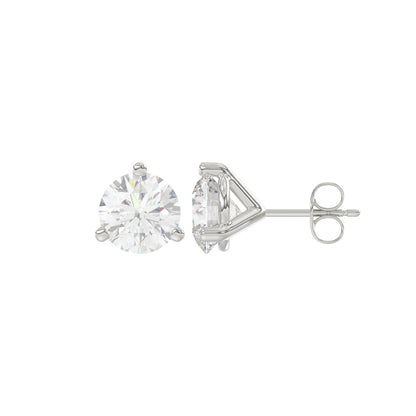 14K White Gold, flat view