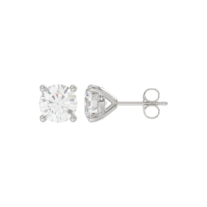 14K White Gold, flat view