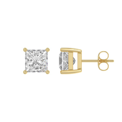 14K Yellow Gold, flat view