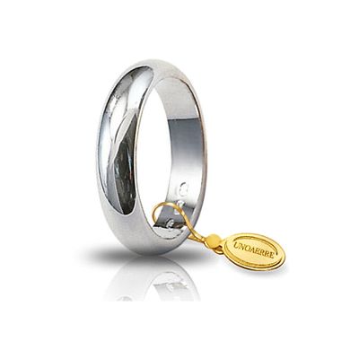 Fede UNOAERRE classica oro bianco 18k 7 grammi