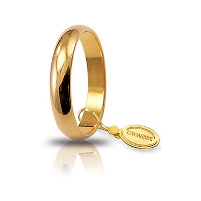 Fede UNOAERRE classica oro giallo 18k 3 grammi