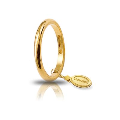 Fede UNOAERRE francesina classica oro giallo 18k 3 grammi