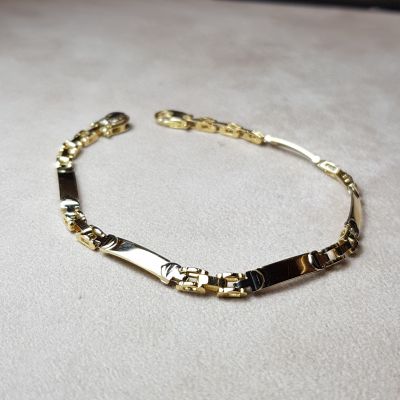 Bracciale oro giallo 18k (made in Italy)