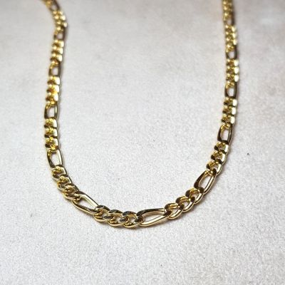 Collana grumetta oro giallo 18k (made in Italy)